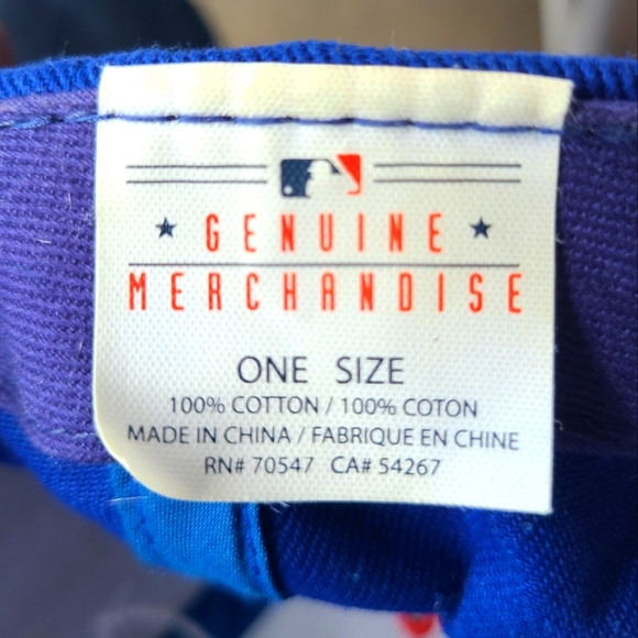 Chicago Cubs MLB Fan Favorite Blue Baseball Hat Cap Adjustable - Picture 4 of 5